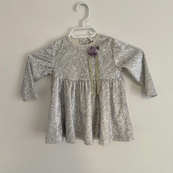 Silver flower dress - Picture 1 of 2